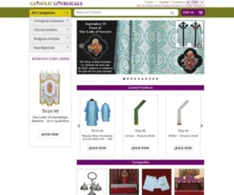 Catholicliturgicals.com(Catholic Liturgicals) Screenshot
