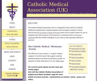 Catholicmedicalassociation.org.uk(Catholic Medical Association) Screenshot