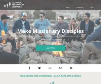 Catholicmissionarydisciples.com(Catholic Missionary Disciples) Screenshot