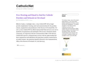 Catholicnet.com(Catholic church world) Screenshot