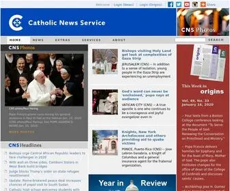 Catholicnews.com(Catholic News Service) Screenshot
