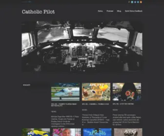 CatholicPilot.com(Catholic Pilot) Screenshot