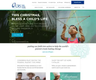 Catholicrelief.org(Catholic Relief Services eases suffering and) Screenshot