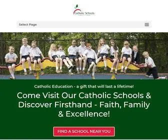 Catholicschoolsatlanta.com(Catholic Schools) Screenshot