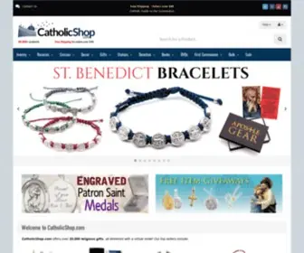 Catholicshop.com(Catholic Gifts and Religious Jewelry online) Screenshot