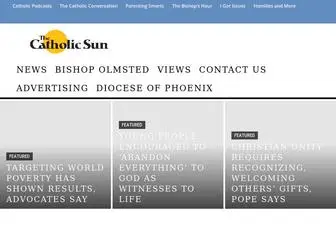 Catholicsun.org(The Catholic Sun) Screenshot