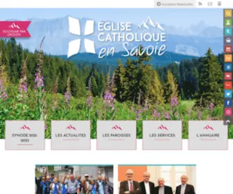 Catholique-Savoie.fr(Église Catholique en Savoie) Screenshot