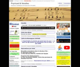 Cathovenelles.fr(Puyricard & Venelles) Screenshot