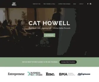 Cathowell.com(Cat Howell) Screenshot