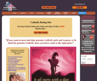 Cathud.com(Catholic girls) Screenshot