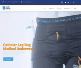 Cathwear.com(Catheter Underwear) Screenshot