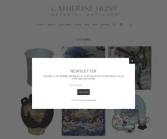 Cathy-Hunt.co.uk(Catherine Hunt Oriental Antiques) Screenshot