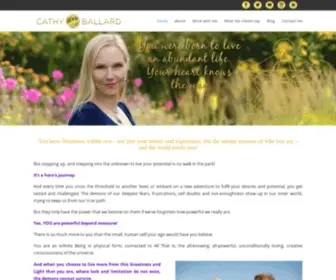 Cathyballard.com(Create more abundance and wellbeing through energy & mind mastery) Screenshot