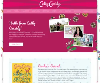 Cathycassidy.com(Cathy Cassidy) Screenshot