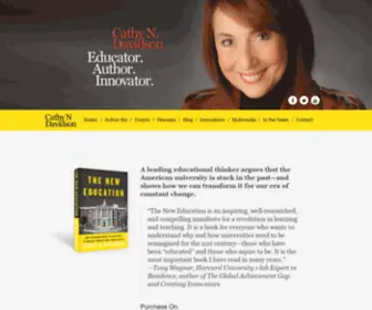 Cathydavidson.com(Cathydavidson) Screenshot