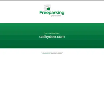 Cathydee.com(Future website of) Screenshot