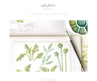 Cathyheckstudio.com(Cathy Heck Studio) Screenshot