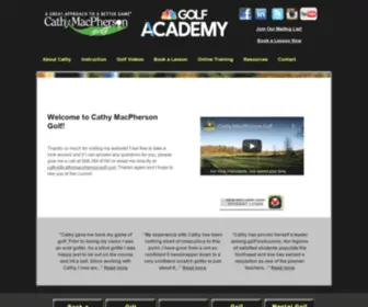 CathymacPhersongolf.com(Cathy MacPherson Golf) Screenshot