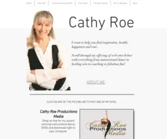 Cathyroe.com(Home) Screenshot