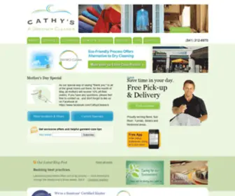 Cathys-Cleaners.com(Cathys Cleaners) Screenshot