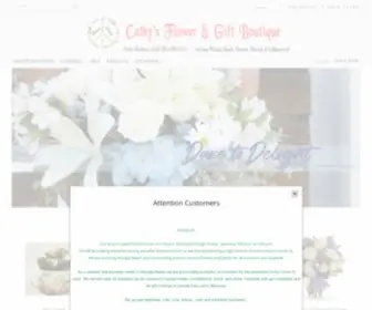 Cathysflowerandgiftboutique.com(Wasaga Beach Florist) Screenshot