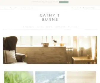 Cathytburns.com(Home Test) Screenshot