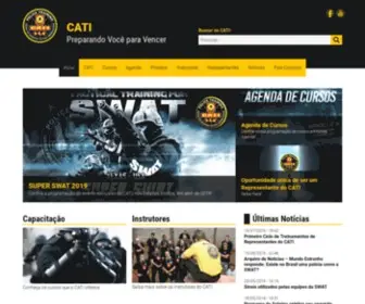 Cati.com.br(CATI Brasil) Screenshot
