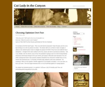 Catladyinthecanyon.com(Cat Lady in the Canyon) Screenshot