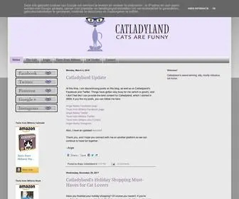 Catladyland.net(Cats are Funny) Screenshot