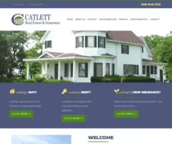 Catlettrealestate.com(Catlett Real Estate & Insurance) Screenshot
