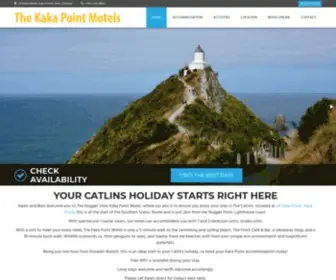 Catlins.co.nz(Accomodation) Screenshot