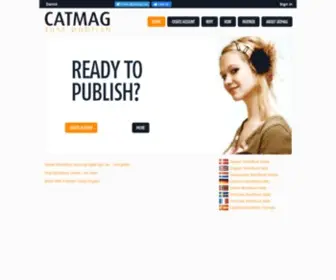 Catmag.net(Online publishing Catmag) Screenshot