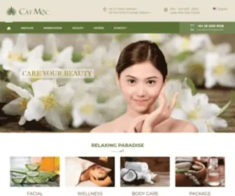 Catmocspa.com(Cát Mộc Spa) Screenshot