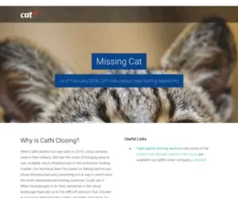 Catn.com(Missing Cat) Screenshot