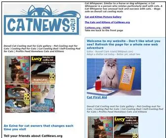 Catnews.org(Feline Information Resource Center) Screenshot