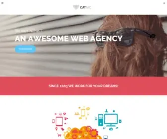 Catnic.it(An awesome web agency) Screenshot