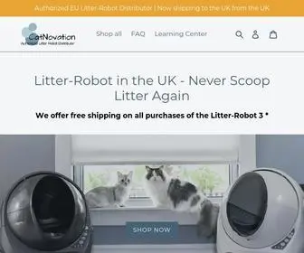 Catnovation.uk(Litter-Robot) Screenshot