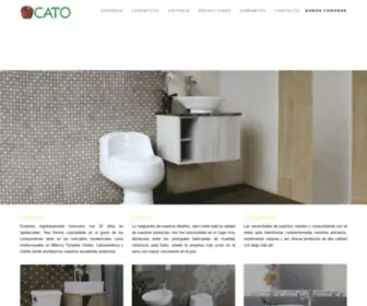 Cato.com.mx(Ceramica) Screenshot