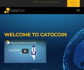 Catocoin.net(CatoCoin) Screenshot