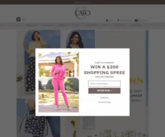 Catofashions.com(Women's Clothing Store) Screenshot