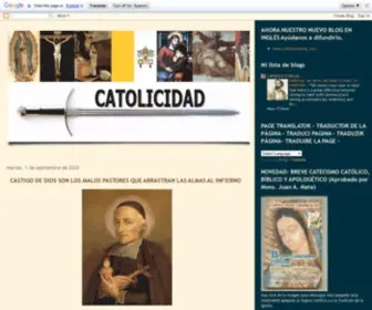 Catolicidad.com(Catolicidad) Screenshot