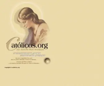 Catolicos.org(Católico) Screenshot
