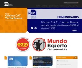 Catonline.org.ar(Colegio de Arquitectos Tucumán) Screenshot