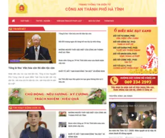 Catphatinh.gov.vn(Trang chủ) Screenshot