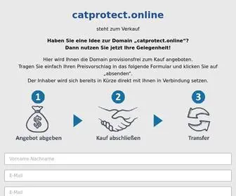 Catprotect.online(Wird zum Kauf angeboten) Screenshot