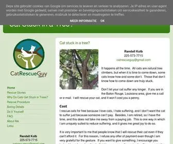 Catrescueguy.com(Cat Stuck in a Tree) Screenshot