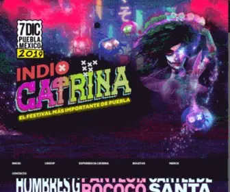 Catrinafestival.mx(Festival Catrina) Screenshot