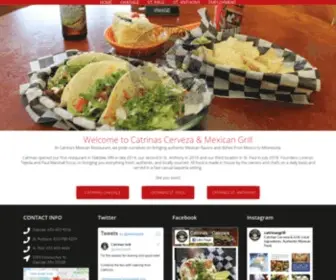 Catrinasgrill.com(Minnesotas Best Authentic Mexican Food & Grill) Screenshot