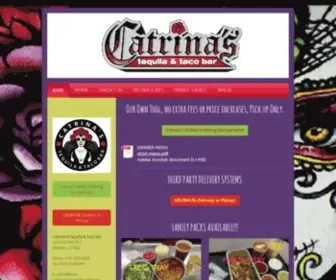 Catrinasttb.com(Catrina's Tequila & Taco Bar) Screenshot