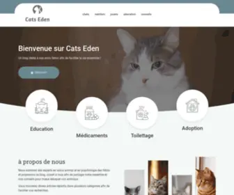 Cats-Eden.net(Chatterie) Screenshot